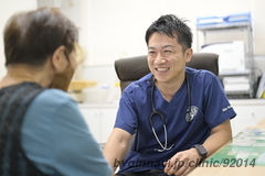 山本医院の山本二平院長先生の写真