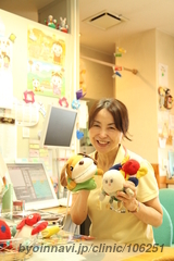 Kこどもクリニックの笠井啓子院長先生の写真