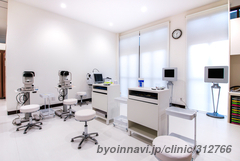 とみだ眼科四日市の外観/院内の写真