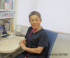 みつふじ小児科の桜井一枝院長先生の写真