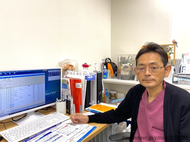 ふじさわ内科の院長先生の写真