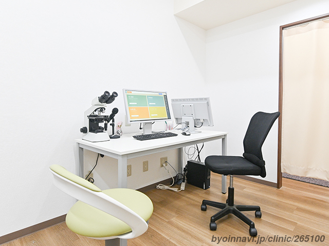 下丸子皮ふ科の外観/院内の写真