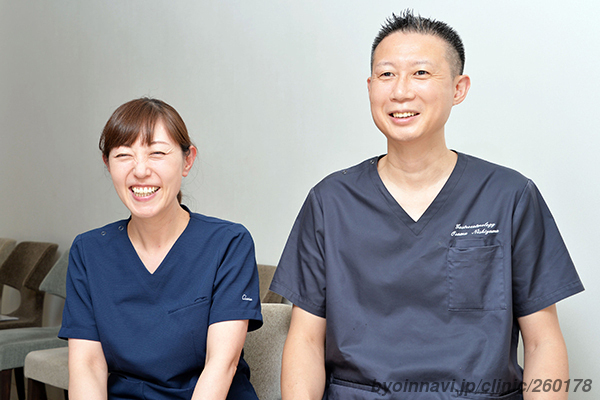 にしやま消化器内科の院長先生の写真