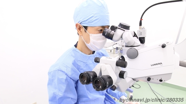 あべ眼科の院長先生の写真