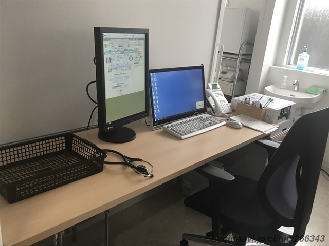 ひらの胃腸科・内科医院の外観/院内の写真