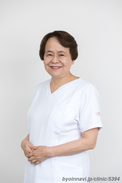 後藤眼科の後藤公子院長先生の写真