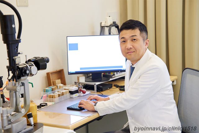 秋葉原白内障クリニックの院長先生の写真