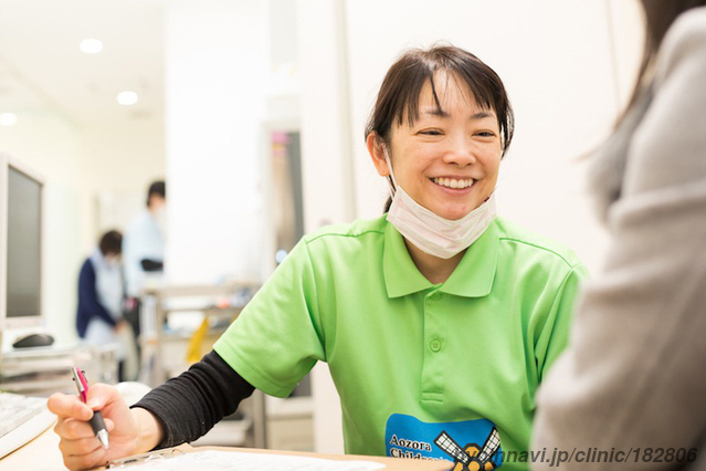 あおぞら小児科の立元千帆院長先生の写真